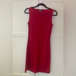 Miss Shop Red Midi Dress